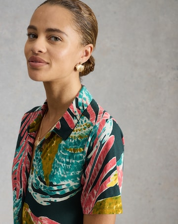 White Stuff Rua Jersey Shirt Dress