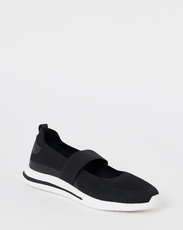 Cushion Walk Mary Jane Strap Shoes - Wide Fit (E)