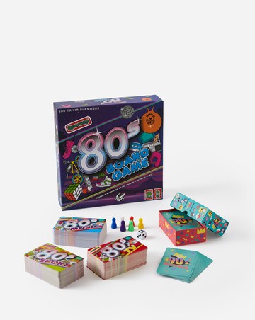 80s Board Game and 90s Trivia Set