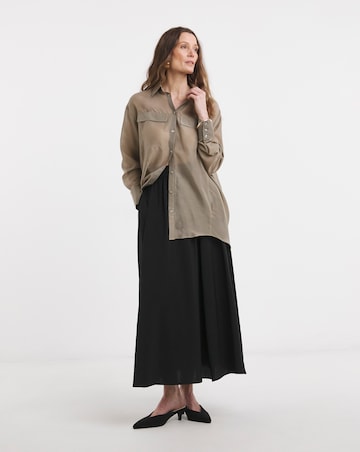 Voile Utility Detail Shirt