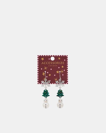 Accessorize Christmas Drop Earrings