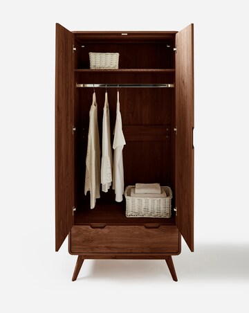 Oslo 2 Door 1 Drawer Wardrobe