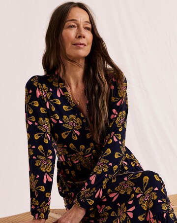 Julipa Button Jersey Midi Dress