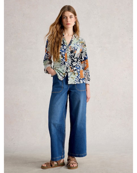 White Stuff Annie Jersey Shirt