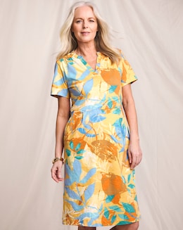 Julipa Pure Cotton Printed Jersey Shift dress