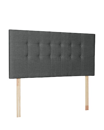 Airsprung Blyth Buttoned Fabric Headboard