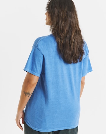 Simply Be Blue Johnny Cash License T-Shirt