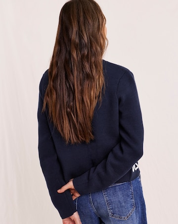 Julipa Embroidered Knit Cardigan