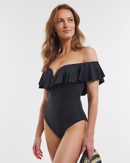 MAGISCULPT Firm Control Contour Me V Wired Bardot Swimsuit