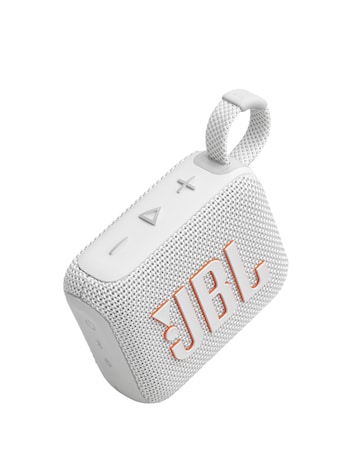 JBL GO 4 Compact Portable Speaker - White