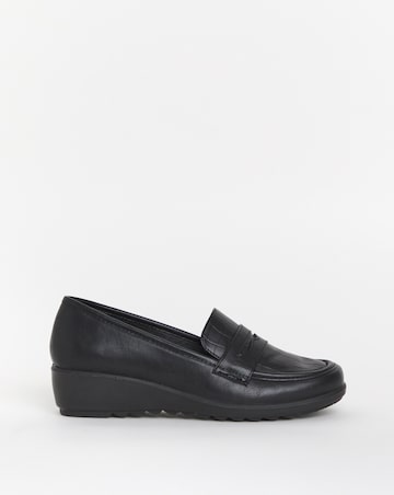 Cushion Walk Wedged Loafer EEE Fit
