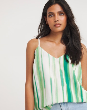 Printed Strappy Cami