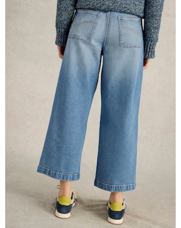 White Stuff Tia Wide Leg Crop Jean