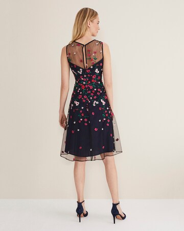 Phase Eight Sloane Mesh Ditsy Floral Dress