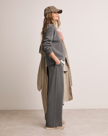 Anthology Steel Grey Wide Leg Joggers