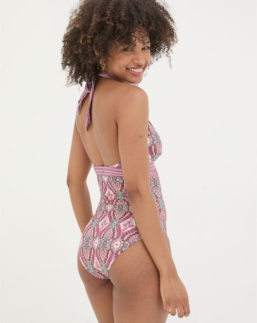 Fatface Cody Detail Paisley Swimsuit
