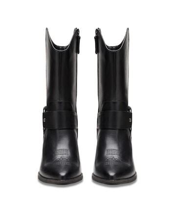Clarks Morzine Leather Western Boots Standard Fit