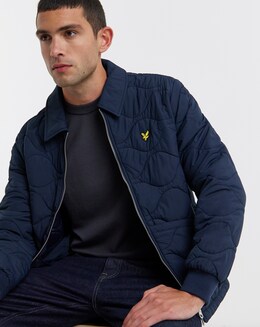 Lyle &amp; Scott Quilted Jacket - Navy