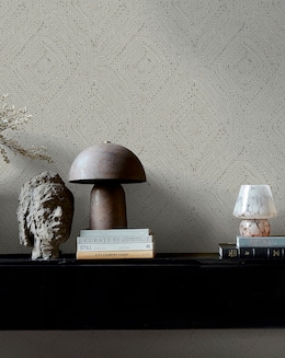Abigail Ahern Artisan Weave Cream Wallpaper