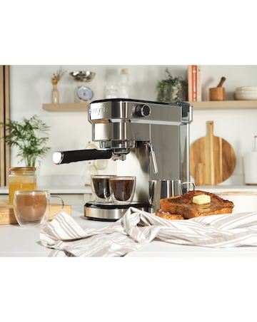 Salter Stainless Steel Espresso Machine