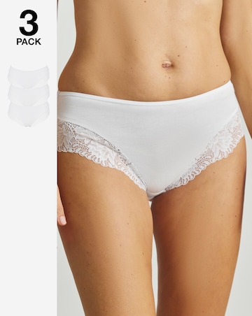 Pretty Secrets (3 Pack) Midi Brazilian Knickers