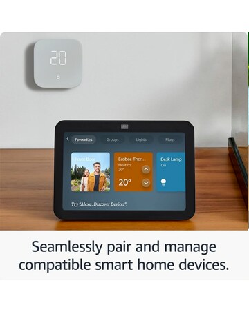 Amazon Echo Show 8 (3rd Gen) Smart Display with Alexa - Black