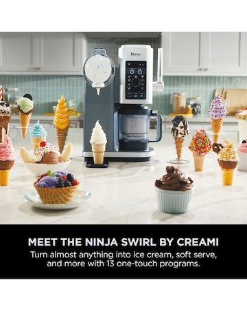 Ninja Swirl by CREAMI 13 in 1 Soft Serve & Ice Cream Maker