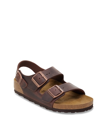 Birkenstock Classic Oiled Leather Miland Sandals - Habanna