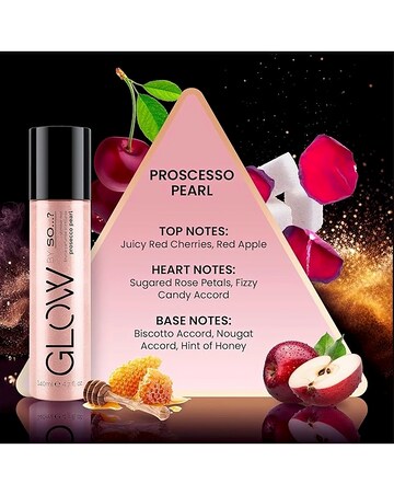 GLOW BY So...? Perfume Shimmer Mist 140ml Bundle