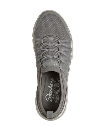 Skechers Grey/Silver Graceful Purecrush Trainers - Standard Fit (D)