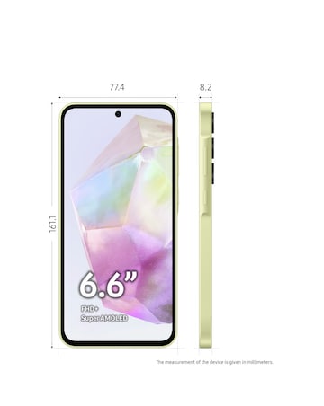 Samsung Galaxy A35 5G 256GB - Awesome Lemon