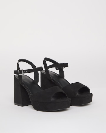 Jive Two Part Platform Heels - Extra Wide Fit (EEE)