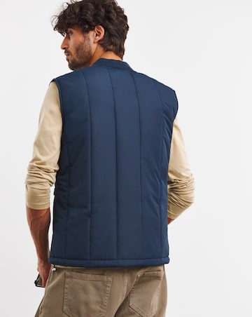 Navy Padded Gilet