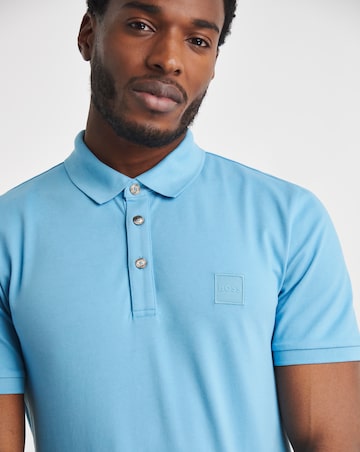 BOSS Short Sleeve Slim Box Logo Polo