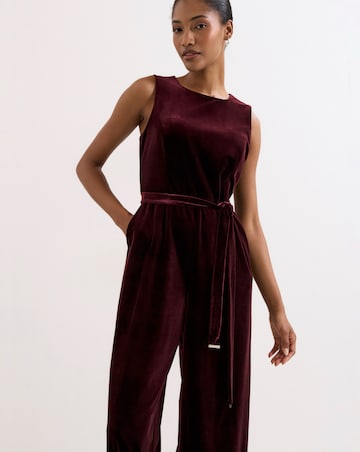 Phase Eight Marta Velvet Jumpsuit