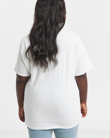 Simply Be White Tequila Slogan T-Shirt