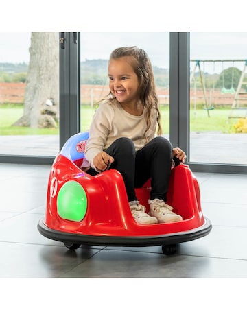 Xootz Kids Electric Bumper Car Ride-On - Red