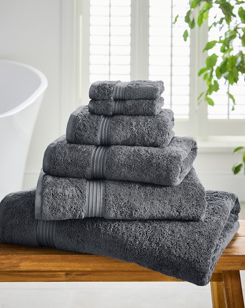 Egyptian Cotton 600GSM Towel - Anthracite