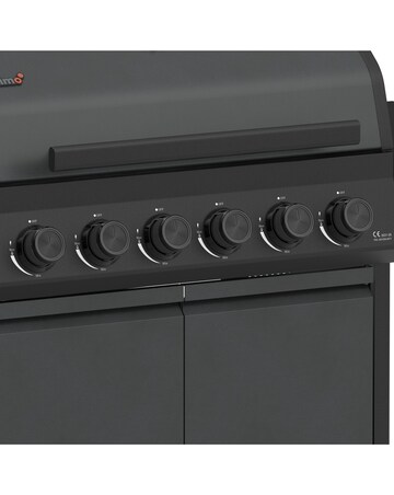 Charles Bentley Ottimo Origin Pro 455 6 Burner Gas Barbecue with Side Burner