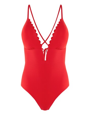 Boux Avenue Textured Wired Swimsuit
