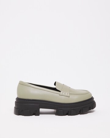 Messina Lug Sole Chunky Loafer Shoes - Extra Wide Fit (EEE)