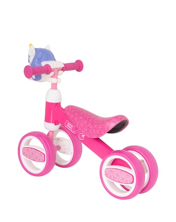 EVO Character Head Bobble Bike - Unicorn