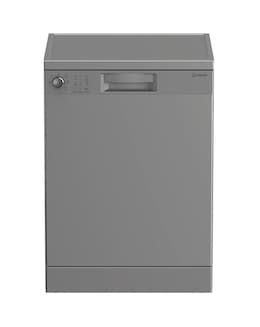 Indesit Push&amp;Go IN2FE13DT9SUK Freestanding Dishwasher 13 Place Silver + Install