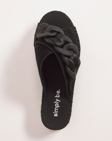 Ekin Flatform Espadrille Sandals - Extra Wide Fit (EEE)