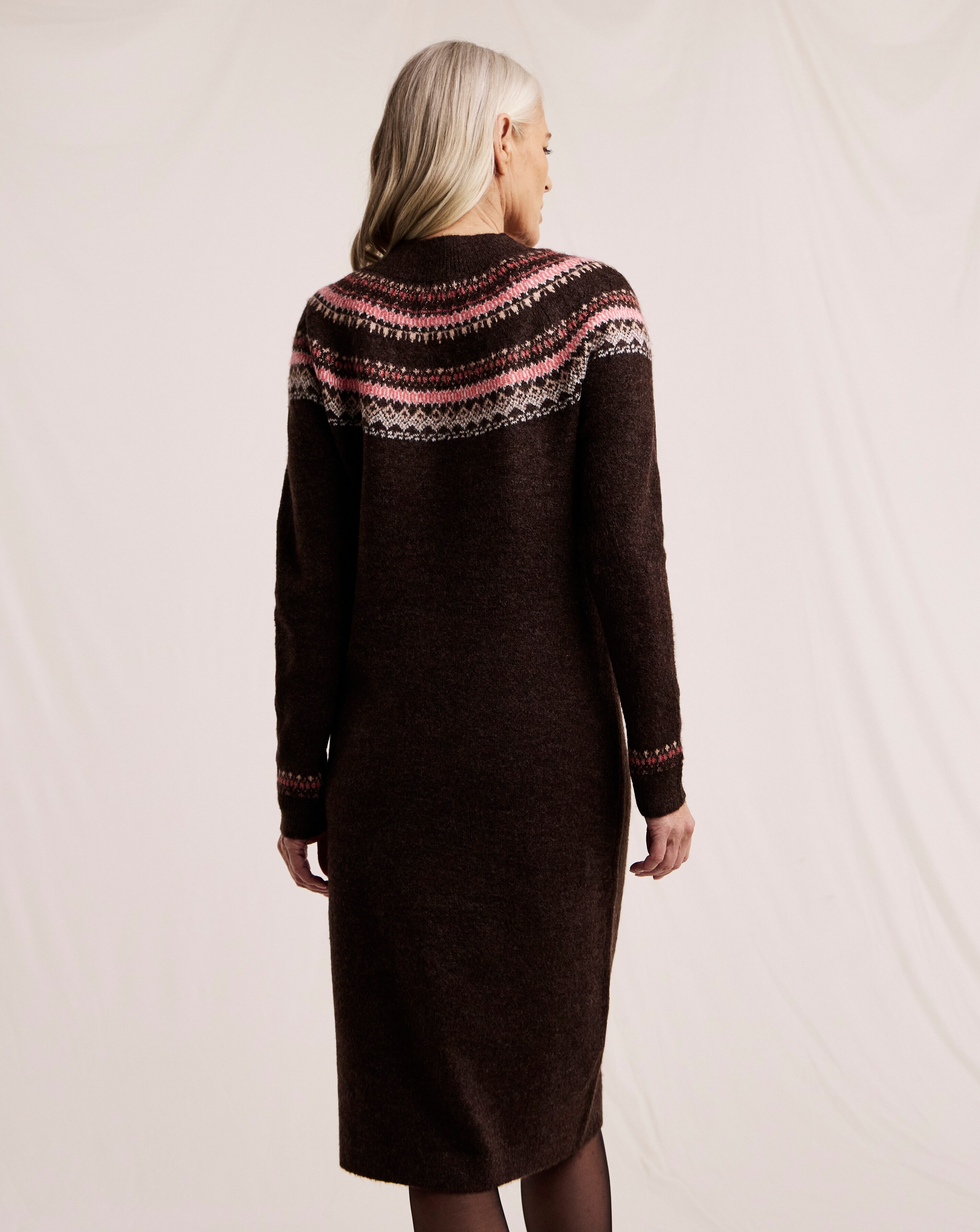 Julipa Fairisle Knitted Jumper Dress | Ambrose Wilson