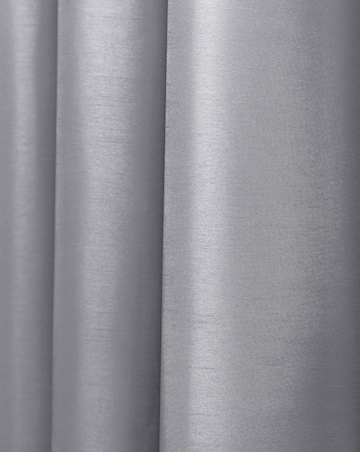 Faux Silk Blackout Eyelet Curtains