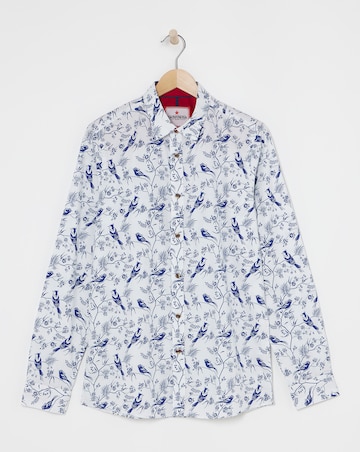 Joe Browns Beautiful Bird Long Length Shirt