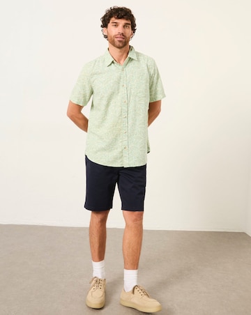 FatFace Leaf Print Shirt (Regular & Tall) - Mint Green