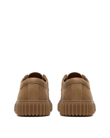 Clarks Torhill Lo Shoes - Dark Sand