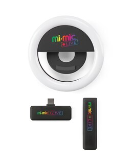 Mi-Mic Video Maker Kit with Microphone Hub &amp; LED Ring Light USB-C